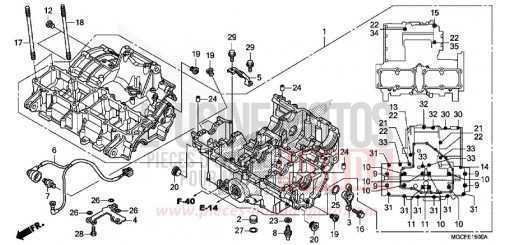 CARTER MOTEUR CB1100CAK de 2019